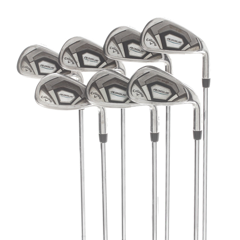 Callaway Rogue Steel Mens Right Hand Irons 5-AW Stiff - True Temper XP 95 R300