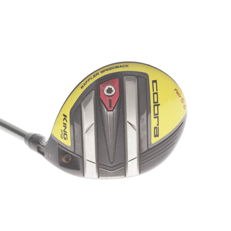 Cobra F9 Speedback Graphite Mens Right Hand Fairway 5 Wood 18.5* Senior - UST Mamiya Helium 49g F2