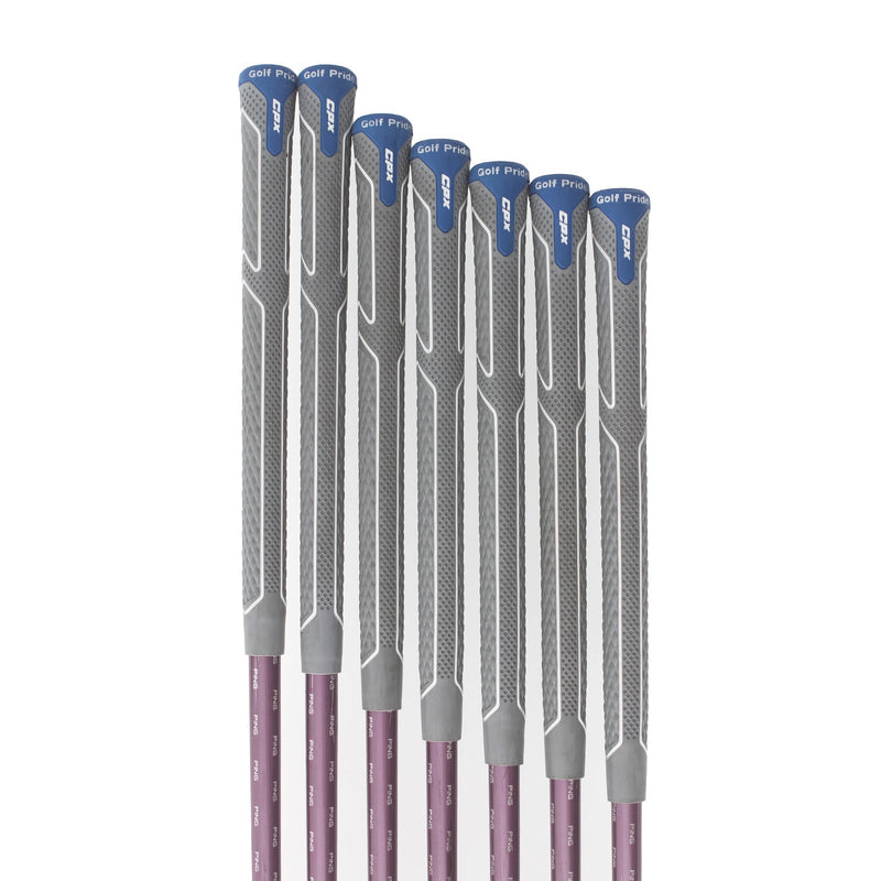 Ping Rhapsody Graphite Ladies Right Hand Irons 5-SW White Dot 3* Upright Ladies - Ping ULT 129