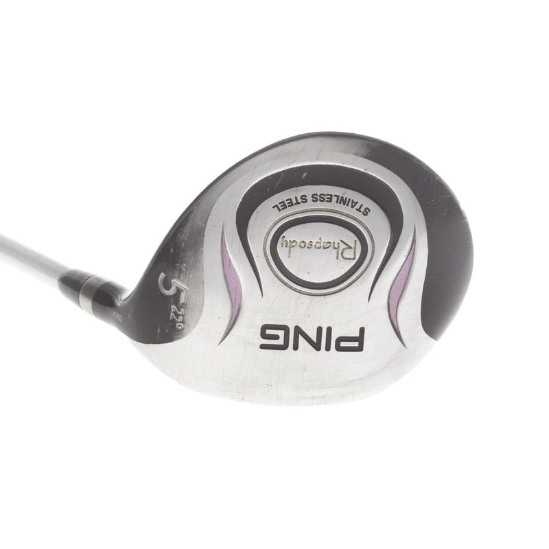 Ping Rhapsody Graphite Ladies Right Hand Fairway 5 Wood 22* Ladies - Ping ULT 129