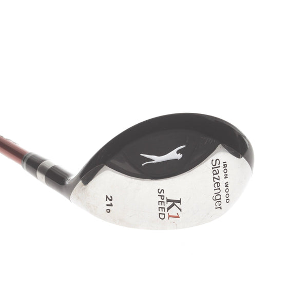 Slazenger K1 Speed Graphite Mens Right Hand 4 Hybrid 21* Regular - Slazenger K1 Speed Ultra Light 70g