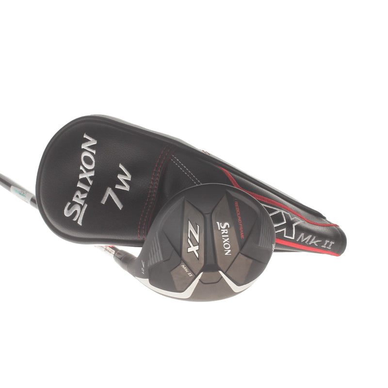 Srixon ZX MK II Graphite Mens Right Hand Fairway 7 Wood 21* Regular - HZRDUS Silver 5.5 60g