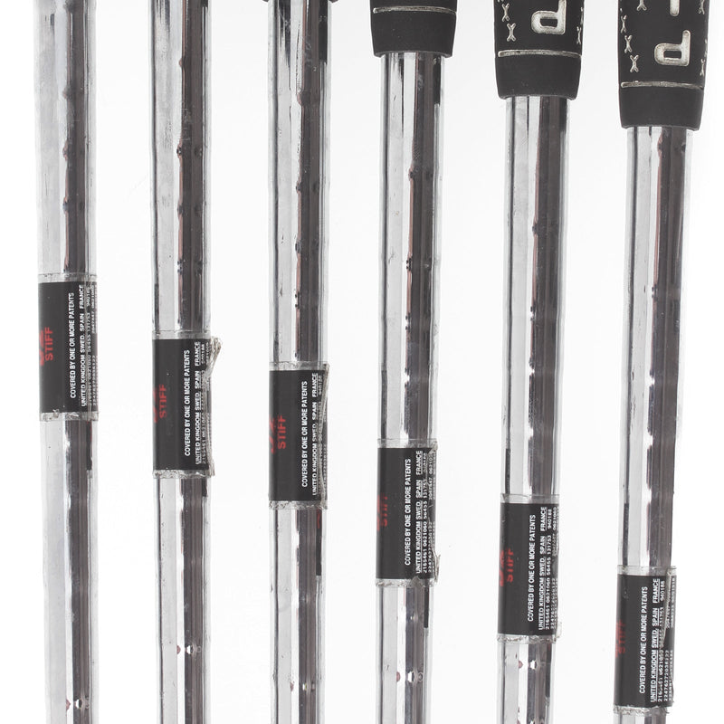 Ping i3 O-Size Steel Mens Right Hand Irons 5-PW White Dot 3* Upright Stiff - Cushin JZ