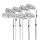Ping G700 Steel Mens Right Hand Irons 5-GW+SW White Dot 3* Upright Regular - Ping AWT 2.0