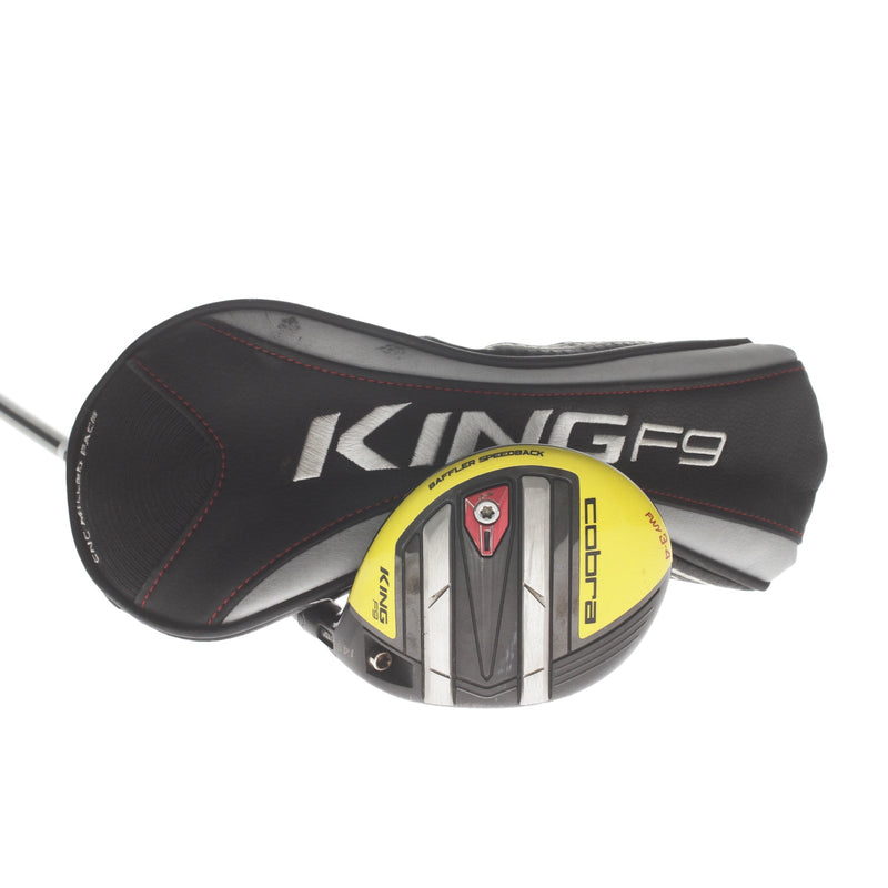 Cobra King F9 Speedback Graphite Mens Right Hand Fairway 3 Wood 14.5* Senior - UST Mamiya Helium F2 49g