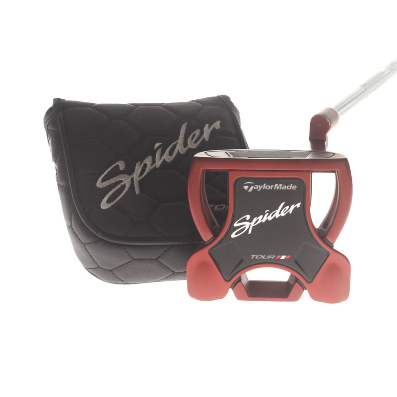 TaylorMade Spider Tour Red 2018 Mens Right Hand Putter 34" Mallet TaylorMade - Super Stroke Slim 3.0