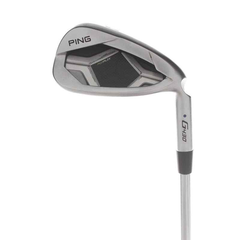 Ping G430 Steel Mens Right Hand Pitching Wedge Blue Dot 41* 1* Upright Stiff - Ping AWT 2.0