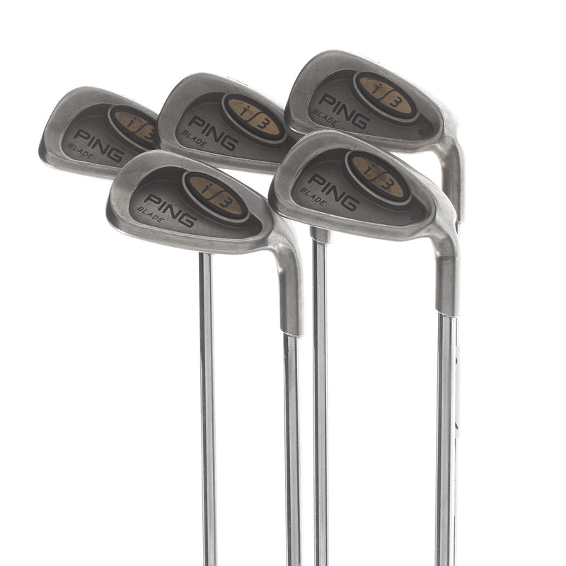 Ping i3 Blade Steel Mens Right Hand Irons 7-SW Blue Dot 1* Upright Regular - Ping