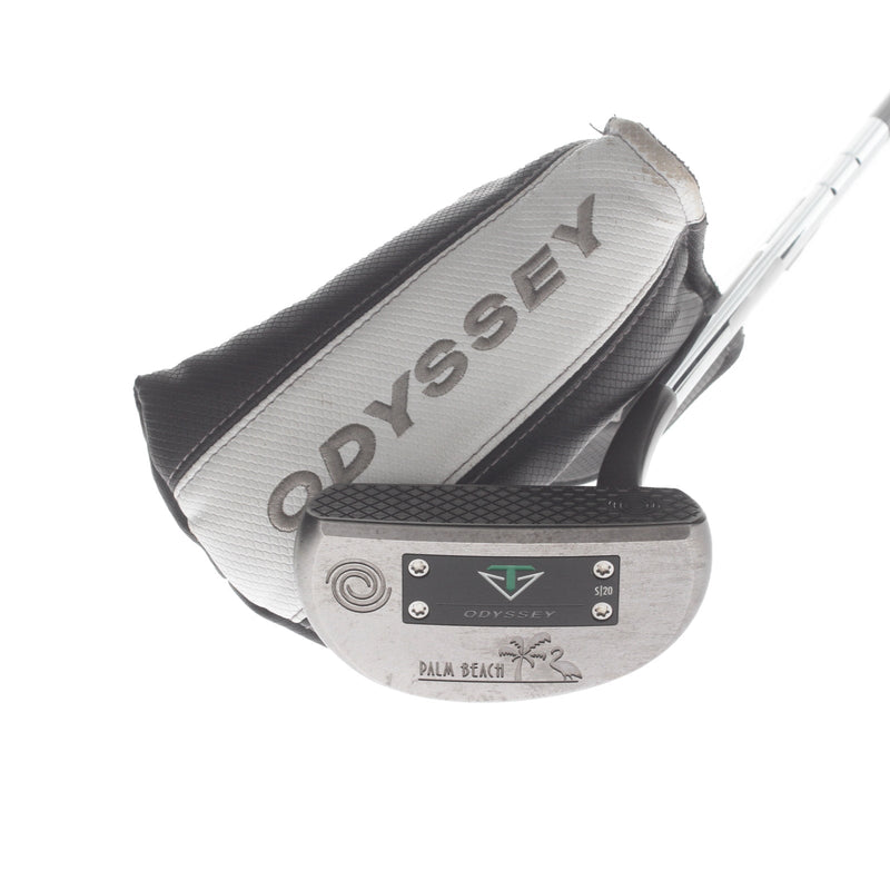 Odyssey Toulon Palm Beach Mens Right Hand Putter 33" Mallet Odyssey Stroke Lab - Super Stroke Pistol GT 1.0