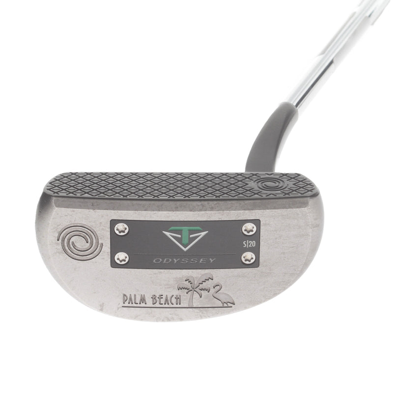 Odyssey Toulon Palm Beach Mens Right Hand Putter 33" Mallet Odyssey Stroke Lab - Super Stroke Pistol GT 1.0