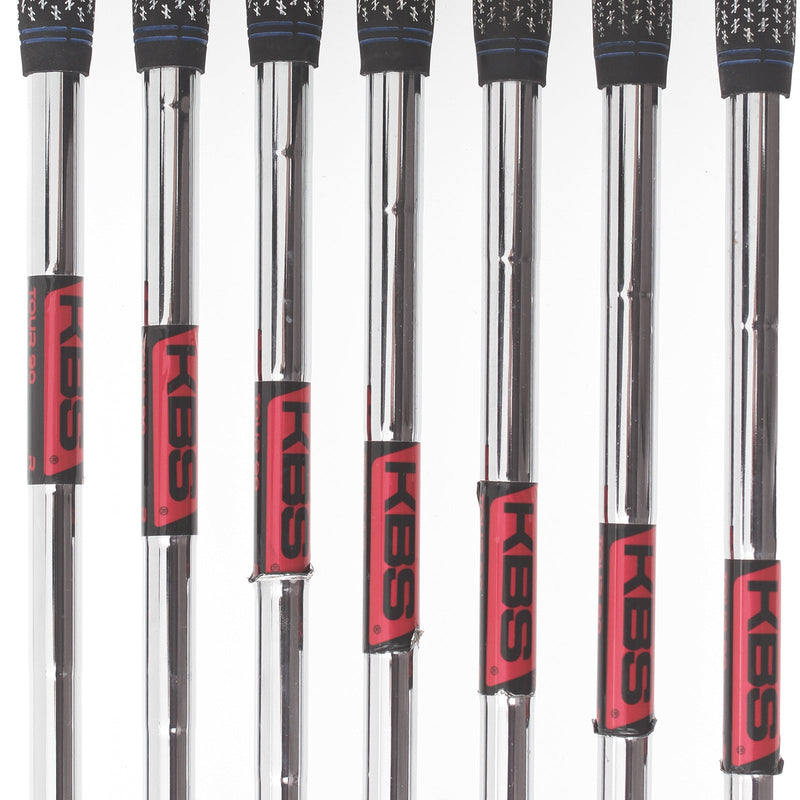 Cobra LTDx ONE Length Steel Mens Right Hand Irons 4-PW Regular - KBS Tour 90