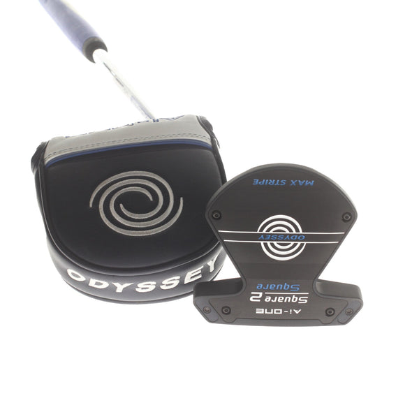 Odyssey Ai-One Square 2 Square Max Stripe Mens Right Hand Putter 34" Mallet Stroke Lab 90 - Odyssey