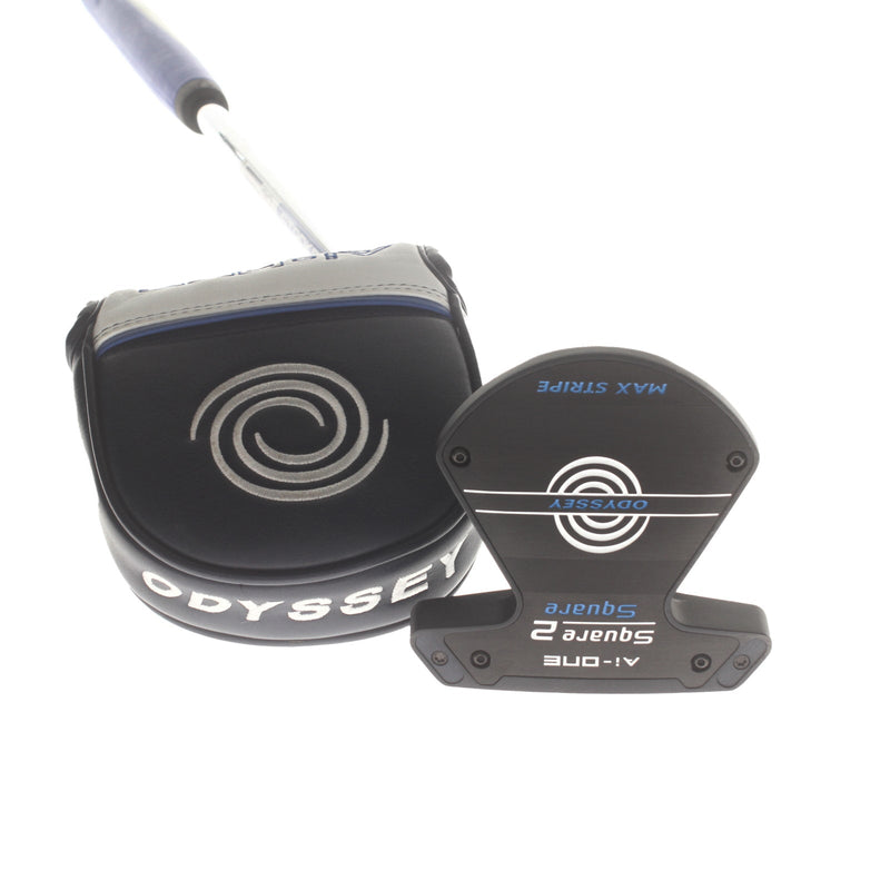 Odyssey Ai-One Square 2 Square Max Stripe Mens Right Hand Putter 34" Mallet Stroke Lab 90 - Odyssey