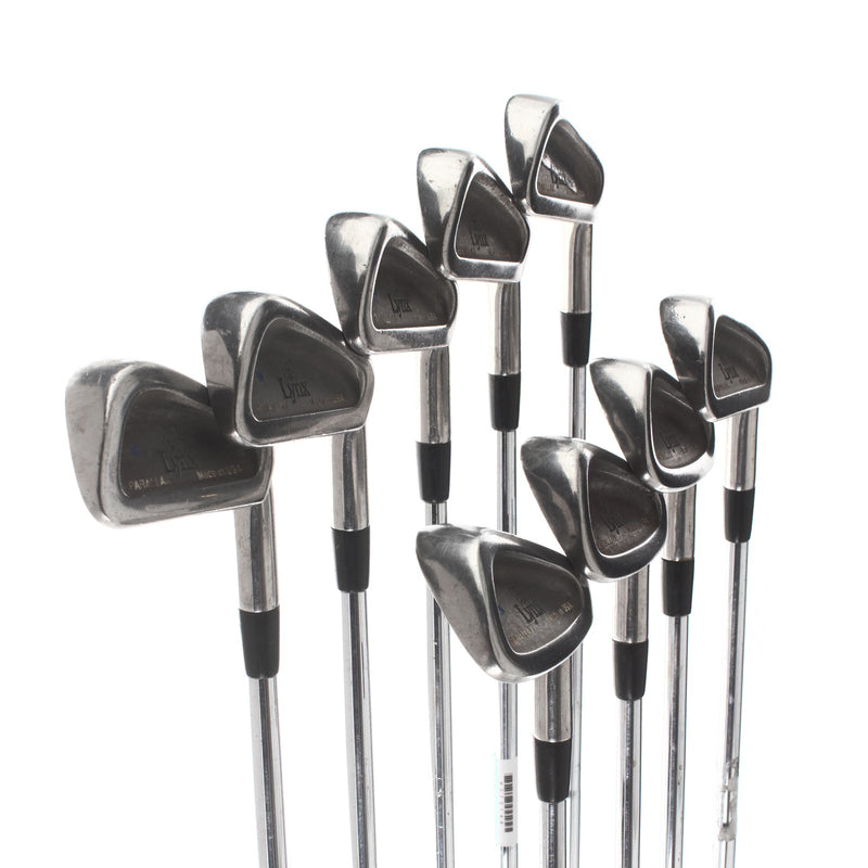 Lynx Parallax Steel Mens Right Hand Irons 2-PW Extra Stiff - Dynamic Gold X100