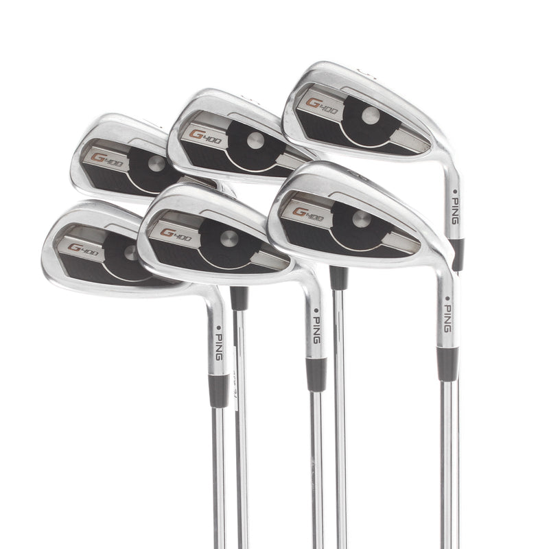 Ping G400 Steel Mens Right Hand Irons 5-PW Black Dot Regular - True Temper XP95