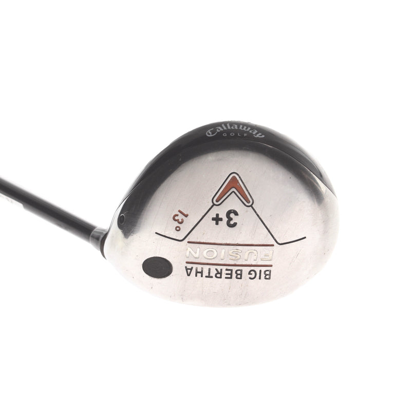 Callaway Big Bertha Fusion Graphite Mens Right Hand Fairway 3 Wood 13* Stiff - Graphite Design YS-6