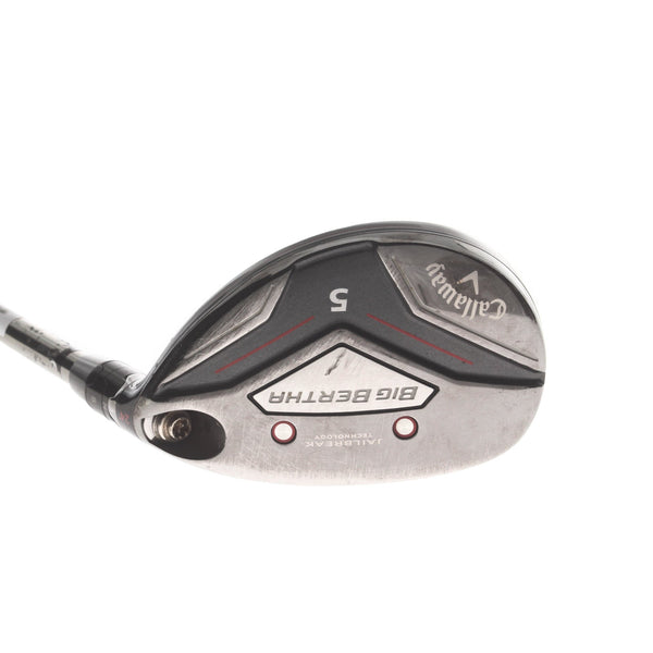 Callaway Big Bertha Graphite Mens Right Hand 5 Hybrid 24* Regular - UST Mamiya Recoil ESX 460 F3