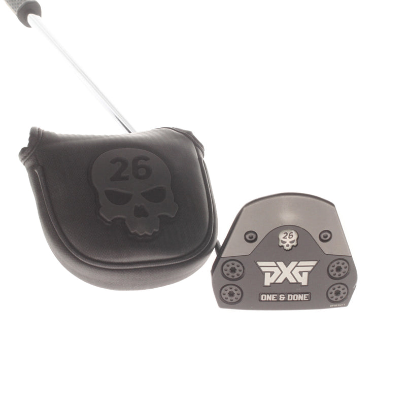 PXG One & Done Mens Right Hand Putter 34" Mallet - Super Stroke Flatso 1.0
