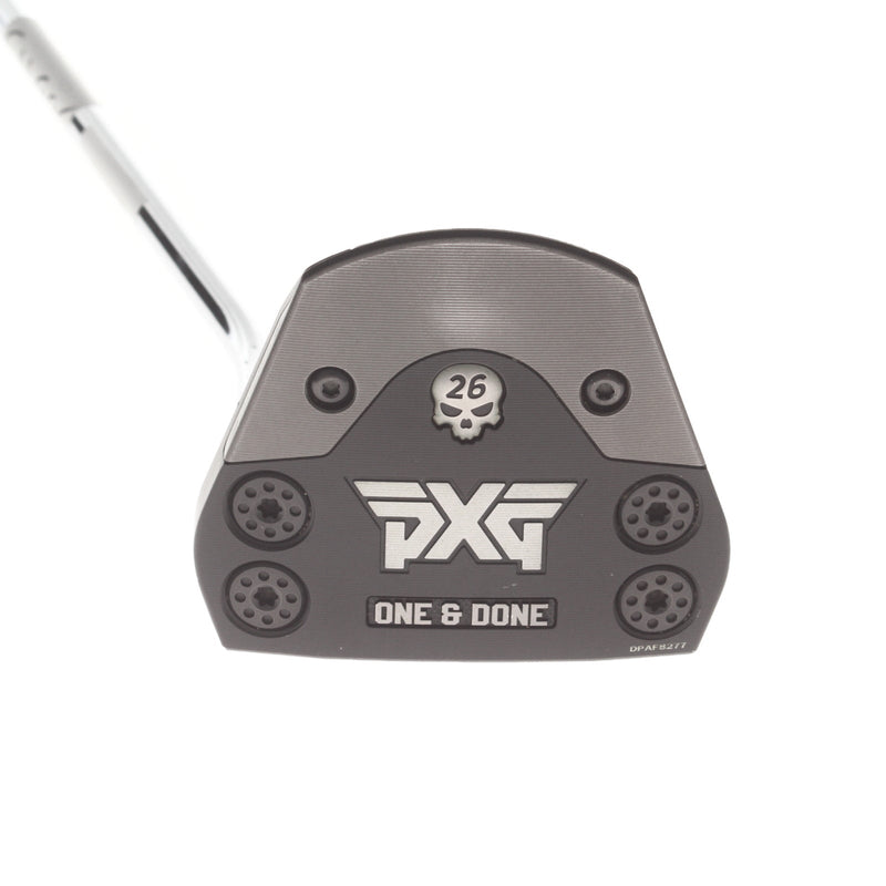 PXG One & Done Mens Right Hand Putter 34" Mallet - Super Stroke Flatso 1.0