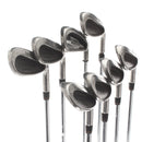TaylorMade Supersteel Burner Steel Mens Right Hand Irons 4-SW Stiff - TaylorMade Precision Rifle S-90