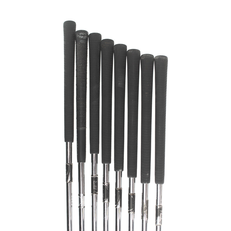 TaylorMade Supersteel Burner Steel Mens Right Hand Irons 4-SW Stiff - TaylorMade Precision Rifle S-90