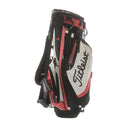 Titleist Stand Bag - Black/White/Red