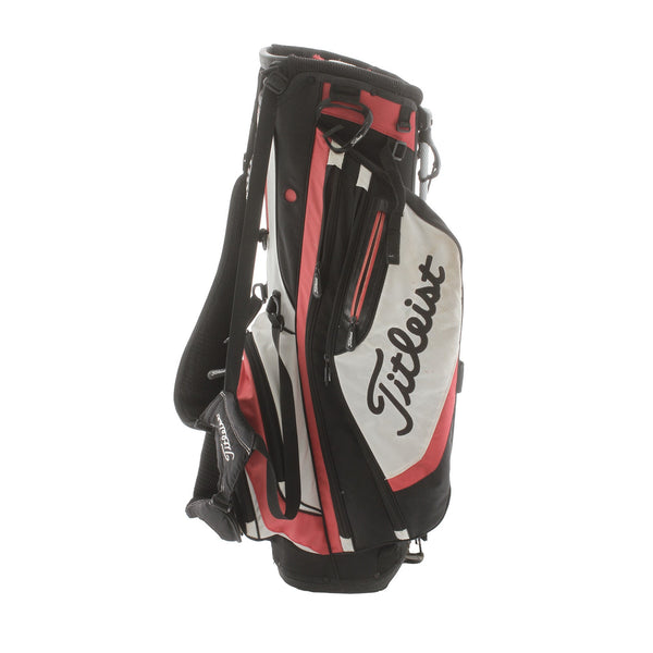 Titleist Stand Bag - Black/White/Red