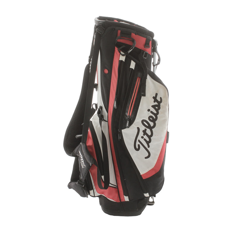 Titleist Stand Bag - Black/White/Red