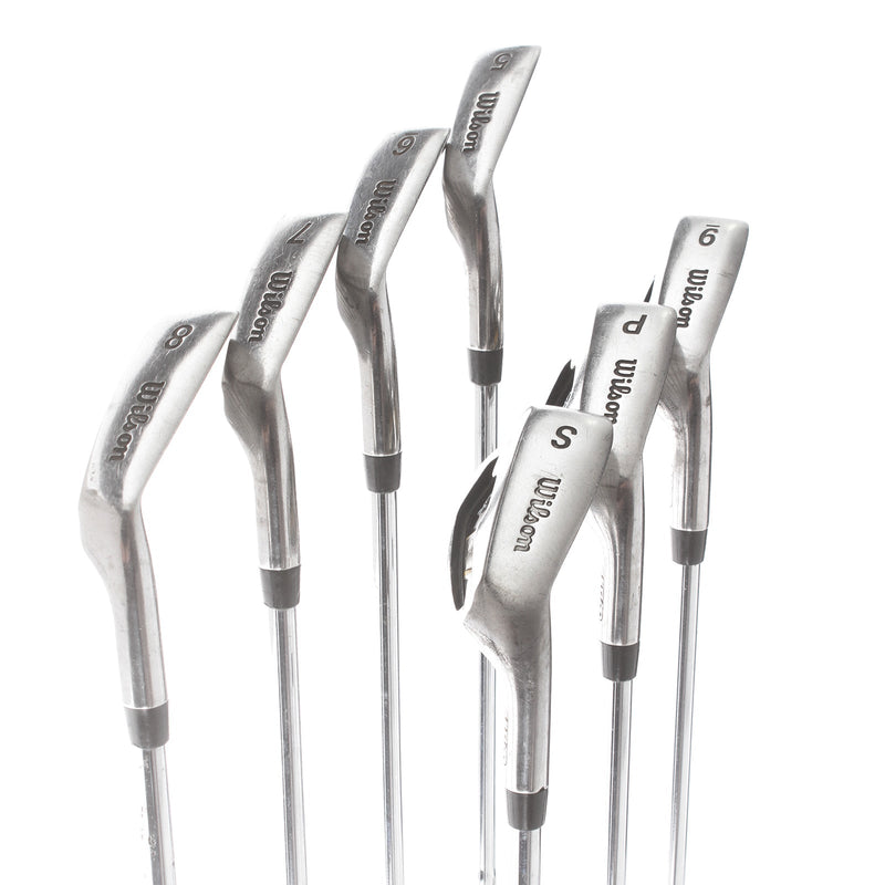 Wilson Ultra BLK Steel Mens Right Hand Irons 5-SW Regular - Wilson