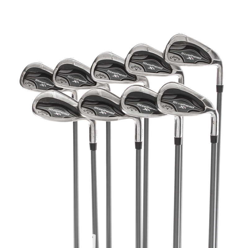 Callaway Steelhead XR Graphite Mens Right Hand Irons 5-LW Regular - Ozik Program F15 60R
