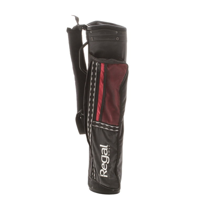 Regal Pencil Bag - Black/Red
