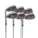 TaylorMade Burner Plus Steel Mens Left Hand Irons 6-PW Regular - TaylorMade Burner 85g