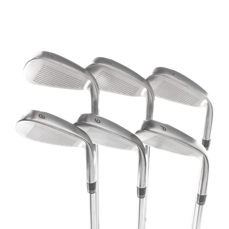 TaylorMade Burner Plus Steel Mens Left Hand Irons 6-PW Regular - TaylorMade Burner 85g