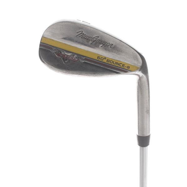 MacGregor V-Foil Steel Mens Right Hand Lob Wedge 60* 8 Bounce Wedge -