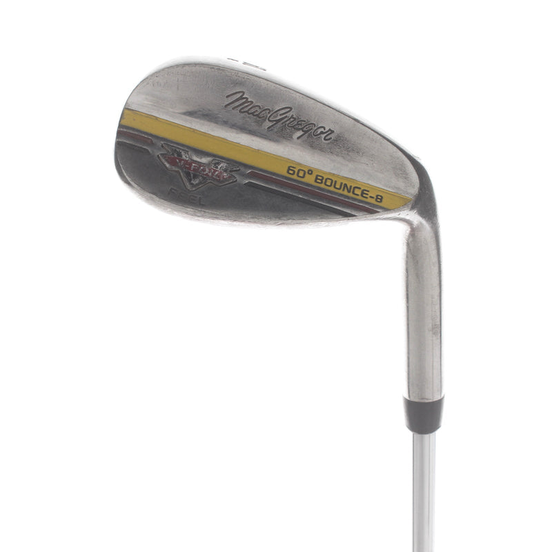 MacGregor V-Foil Steel Mens Right Hand Lob Wedge 60* 8 Bounce Wedge -