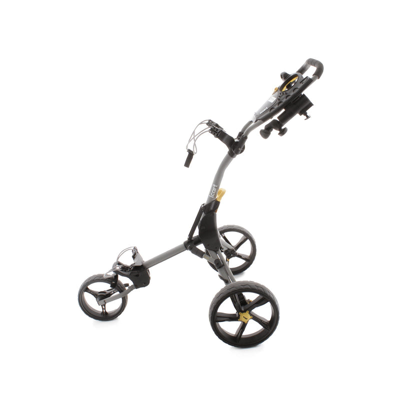 iCart Evo 3-Wheel Push/Pull Trolley - Black/Yellow