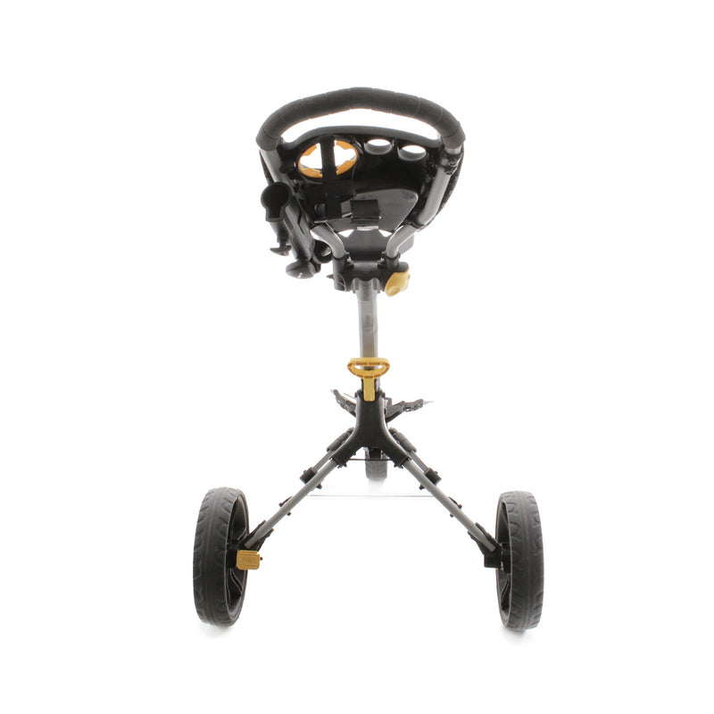 iCart Evo 3-Wheel Push/Pull Trolley - Black/Yellow