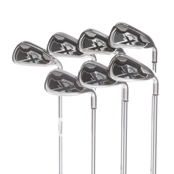 Callaway X-20 Steel Mens Right Hand Irons 4-PW Uniflex - Callaway X-20