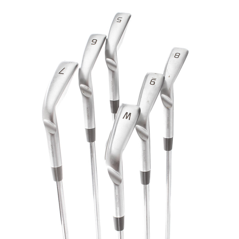 Ping i230 Steel Mens Right Hand Irons 5-PW Black Dot Regular - Ping AWT 2.0