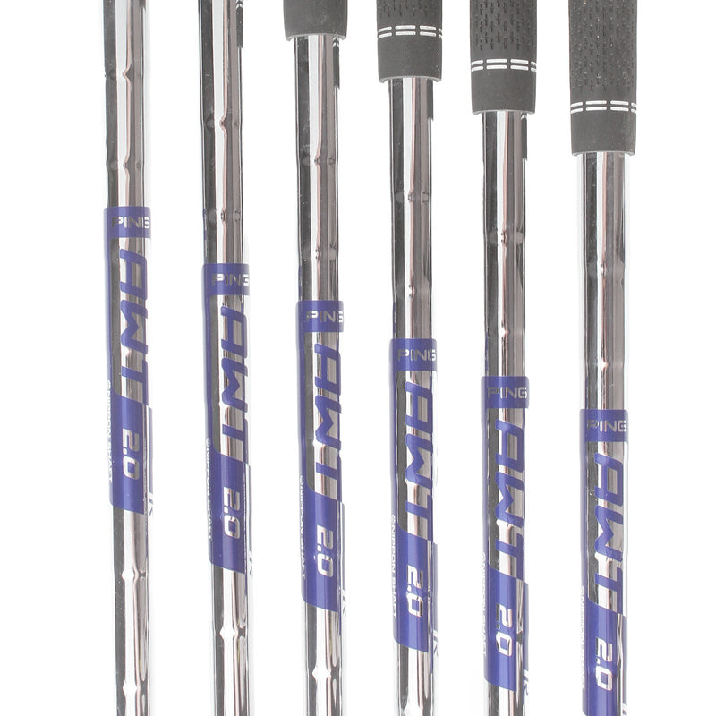 Ping i230 Steel Mens Right Hand Irons 5-PW Black Dot Regular - Ping AWT 2.0