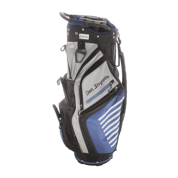 Ben Sayers  Cart Bag - Black/Blue/Grey
