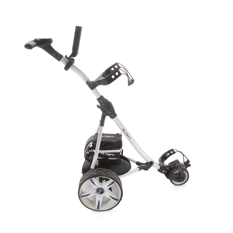 Ben Sayers 3-Wheel Electric Trolley 27 Hole Lead Acid - White