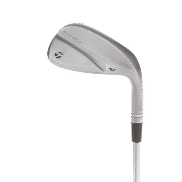 TaylorMade Milled Grind 4 Steel Mens Right Hand Gap Wedge 52* 9 Bounce SB Grind Wedge - Dynamic Gold Wedge 115