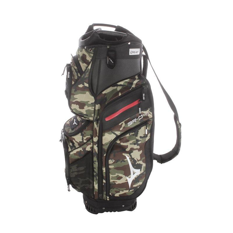 Mizuno BR-D4C Cart Bag - Black/Camo