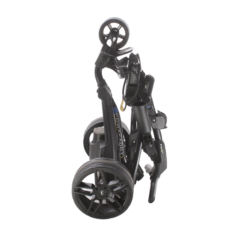 PowaKaddy FW3s 3-Wheel Electric Trolley Standard Lithium - Black