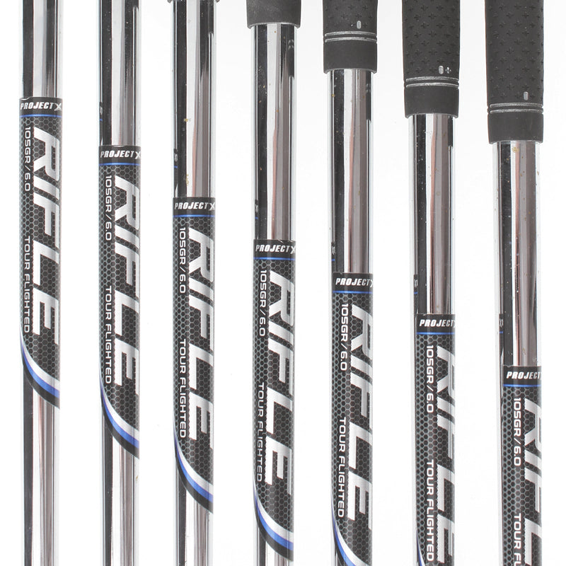 Callaway Paradym Steel Mens Right Hand Irons 4-PW Stiff - Project X Rifle 105GR 6.0