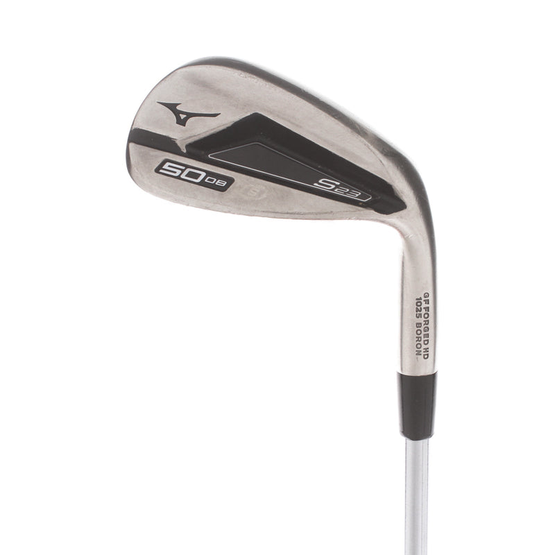 Mizuno S23 Steel Mens Right Hand Gap Wedge 50* 8 Bounce Stiff - Project X LZ 6.0 110G