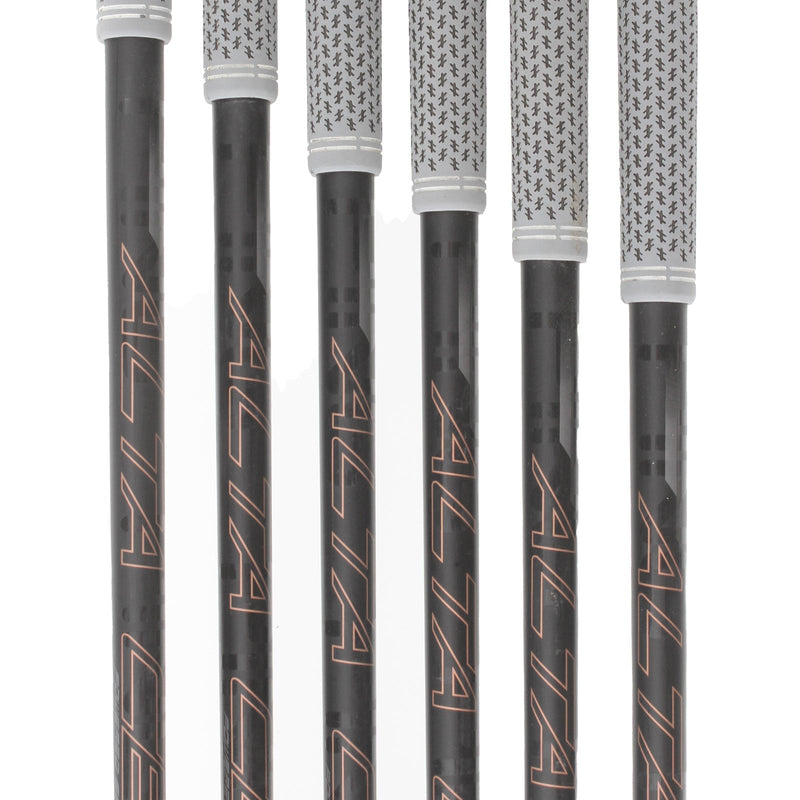 Ping G400 Graphite Mens Right Hand Irons 5-PW Black Dot Regular - Alta CB AWT