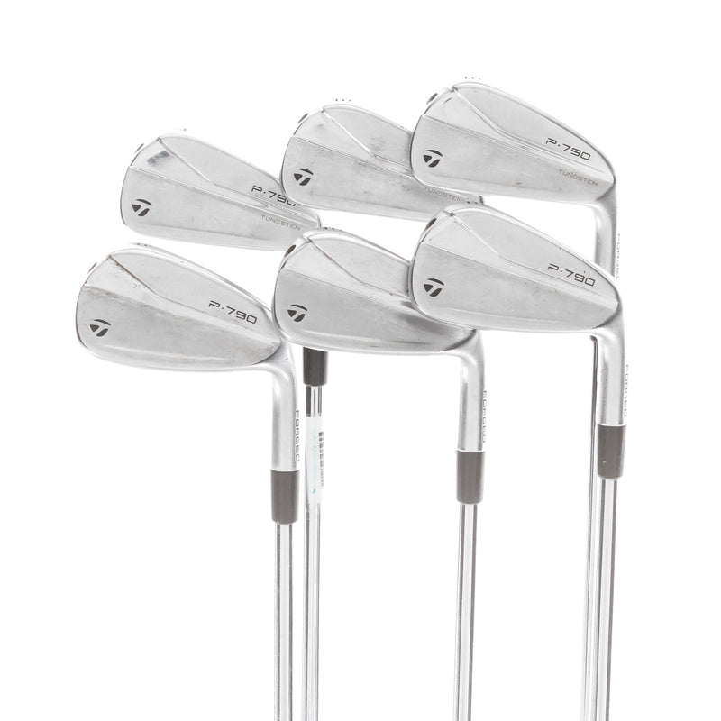 TaylorMade P790 2021 Steel Mens Right Hand Irons 5-PW Stiff - Project X LZ 120g 6.0
