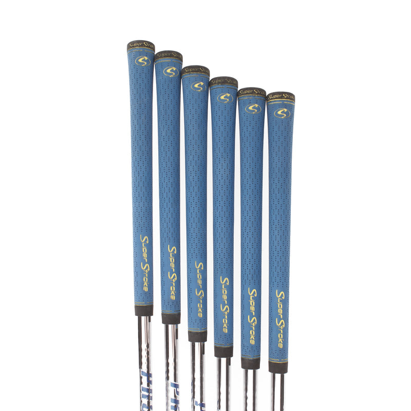 TaylorMade P790 2021 Steel Mens Right Hand Irons 5-PW Stiff - Project X LZ 120g 6.0